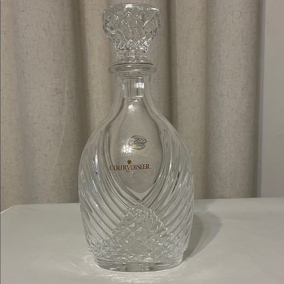 VTG. Courvoisier Lead Crystal Decanter With Stopper